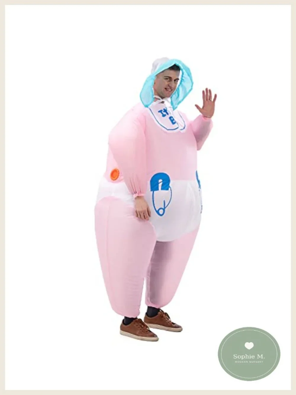 Inflatable Halloween Costume Funny Blow Up Suit Cosplay Party Fancy Dress